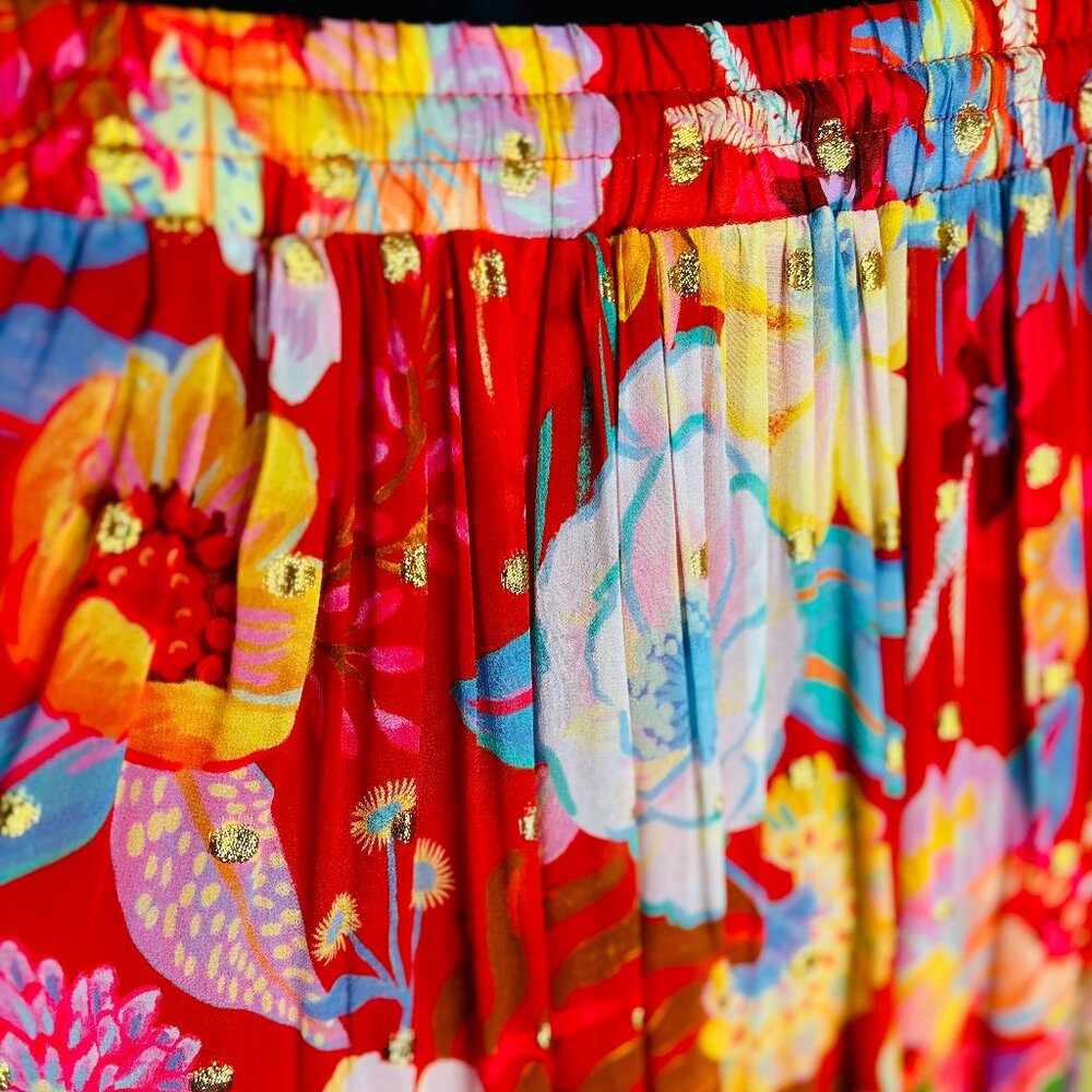 Farm Rio RARE Tropical Maxi Skirt - Picture 8 of 14